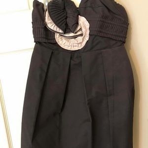 Strapless Accordion dress by Freelance